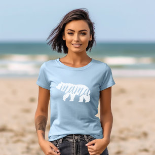 Camiseta Mama Urso Família Combinada