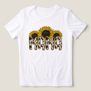 Camiseta Mama Vaca Estampa Girassol   Garota Country Ociden