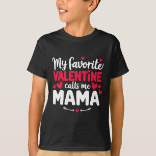 Camiseta Mama Valentine Fofo Dia dos Namorados Romântico Ca
