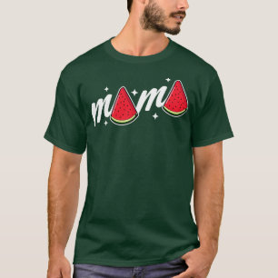 Camiseta Mama Watermelon Summer Fruta Watermelon Moth