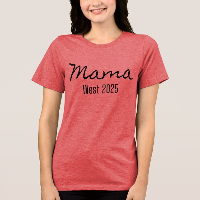 Camiseta Mama West 2025 (Frente)