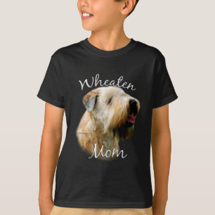 Camiseta Mamã Wheaten brandamente revestida 2 de Terrier