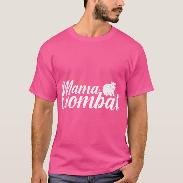 Camiseta Mama Wombat (Frente)