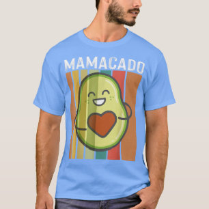 Camiseta Mamacado Avocado Grávida Mãe Gravidez Avo708