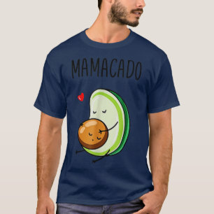 Camiseta Mamacado Avocado Grávida Mãe Gravidez Avo 703