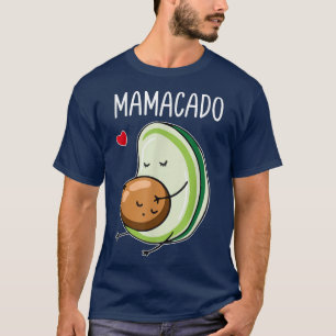 Camiseta Mamacado Avocado Pajamas Mulheres Grávidas Mamãe P