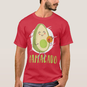 Camiseta Mamacado Avocado Semente Grávida Mãe Gravidez Anno