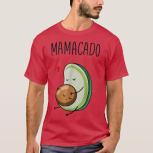 Camiseta Mamacado Avocados Grávida Mãe Gravidez Engraçada T