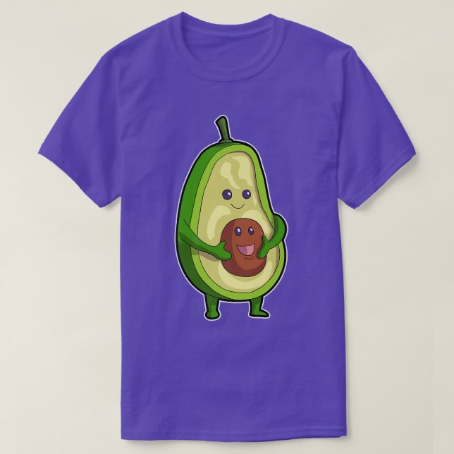 Camiseta Mamacado Babycado Avocado Core (Frente do Design)