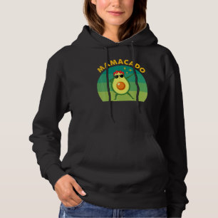 Camiseta Mamacado Dabbing Grávida Avocado Mãe Vegetariana V