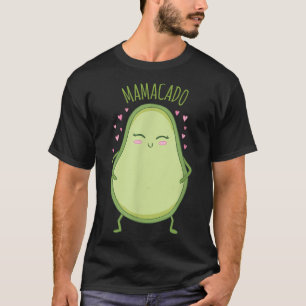 Camiseta Mamacado Esposa Grávida Mãe Avocado Costume