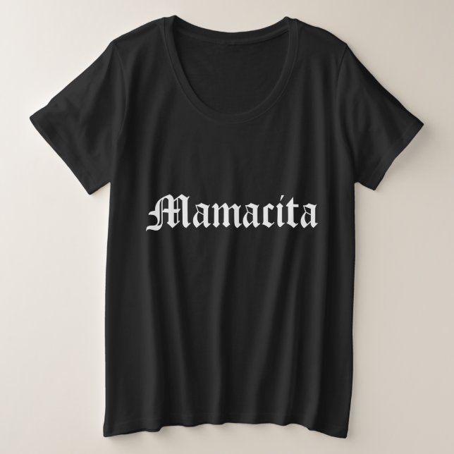 Camiseta Mamacita (Frente do Design)