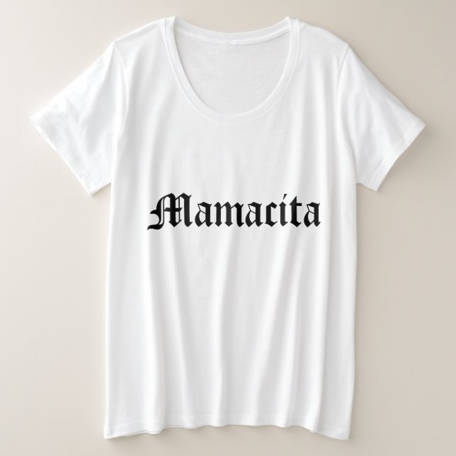Camiseta Mamacita (Frente do Design)
