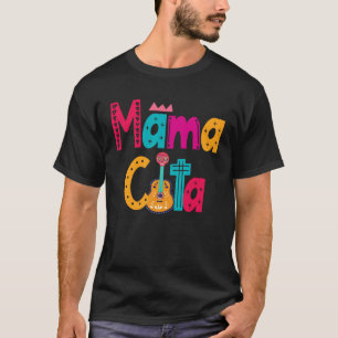 Camiseta Mamacita Mariachi Guitarrón E Crânio De Açúcar Cin