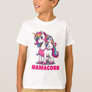 Camiseta Mamacorn - A Mãe do Unicórnio Mágico