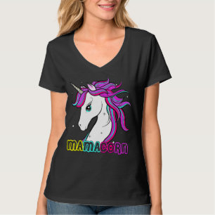 Camiseta Mamacorn Cute Unicorn Mãe Dia de as mães 6
