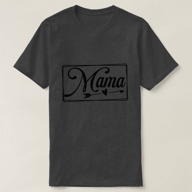 Camiseta Mamãe (Frente do Design)