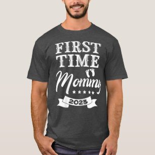 Camiseta Mamãe 2023 Nova Mãe Gravidez Ann