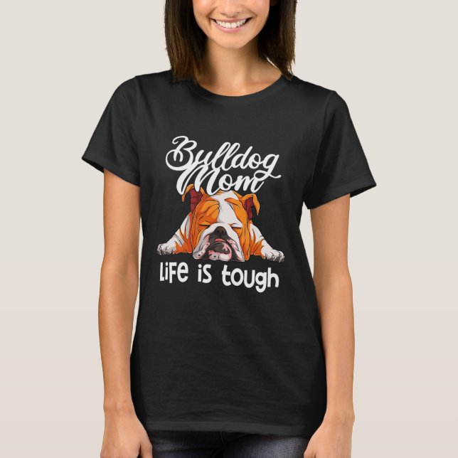Camiseta Mamãe A Vida É Difícil (Frente)