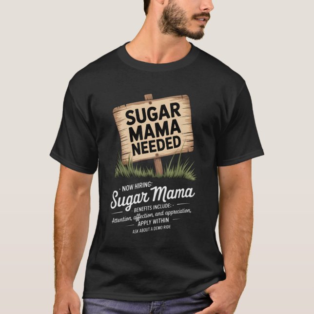 Camiseta Mamãe Açúcar Procurada (Frente)