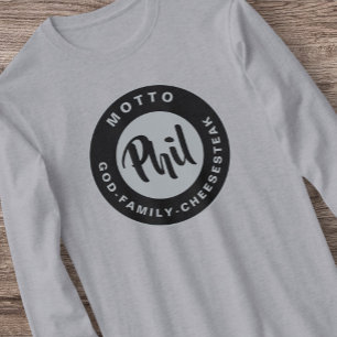 Camiseta Mamãe Adora Filly Cheesesteak Retro Vintage T-Shir