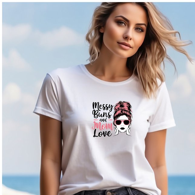 Camiseta Mamãe ama bolinhos engraçados (Criador carregado)