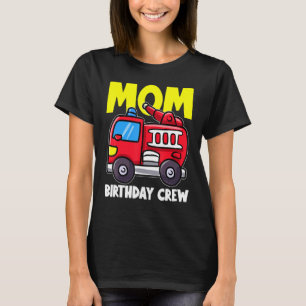 Camiseta Mamãe, Aniversário da Tripulação Fogo Combate com