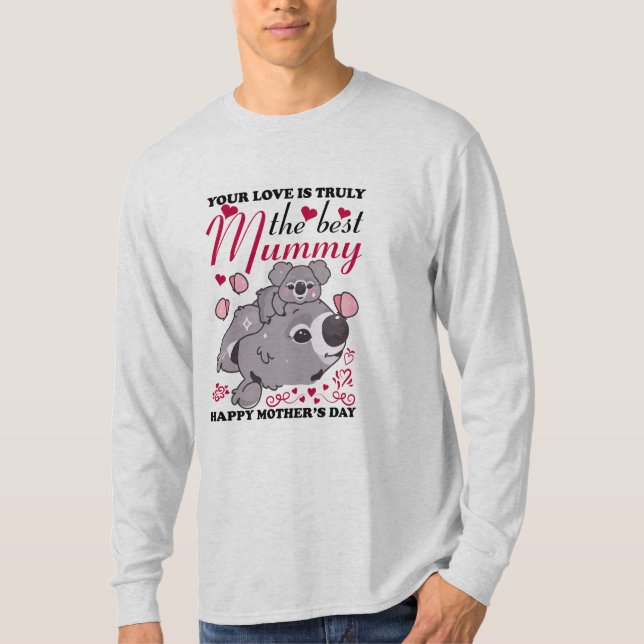 Camiseta Mamãe Art As Melhores Mamães (Frente)
