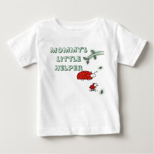 Camiseta Mamãe auxiliar Moça de inseto legal