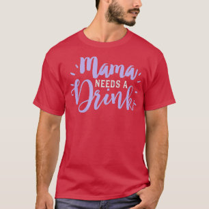 Camiseta Mamãe Bebendo Engraçado Beer Beer Beer Vinho Preci