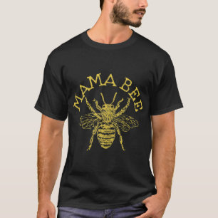 Camiseta Mamãe Bee Cute Engraçado Dia de as mães Bee Lov