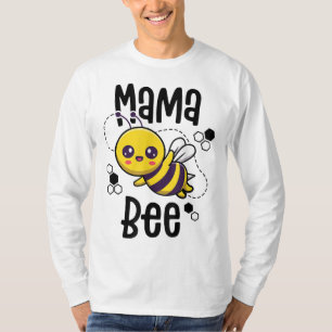 Camiseta Mamãe Bee Family Bee First Bee Bee Day Outfits