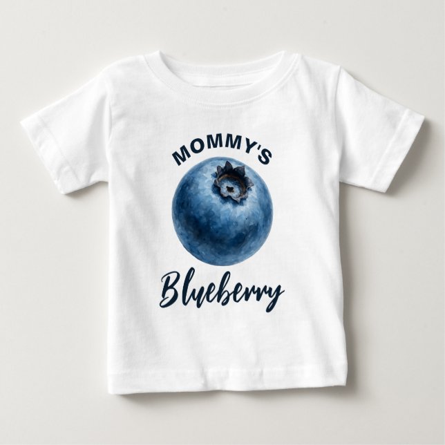 Camiseta Mamãe Blueberry (Frente)