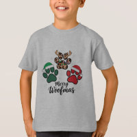 Mamãe Cachorro Natal Alegre Woofmas Amante de Cach