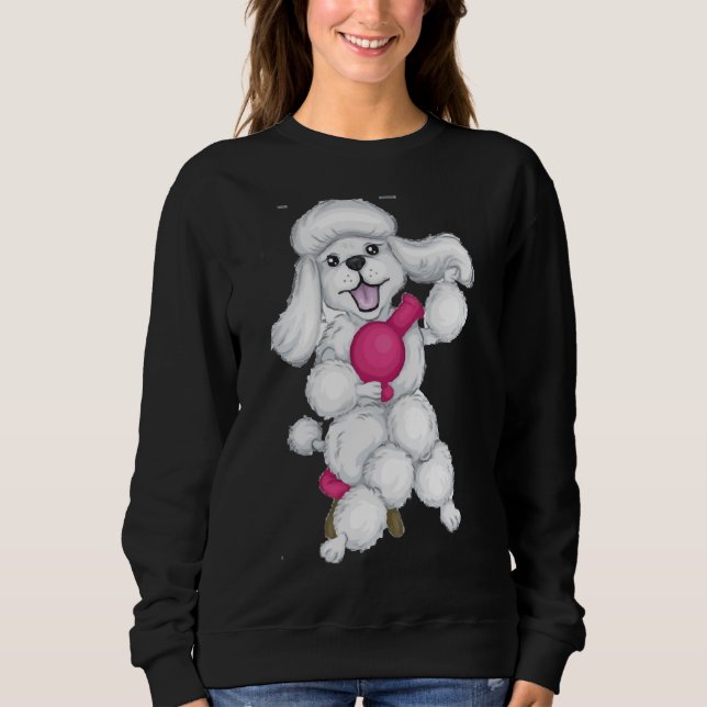 Camiseta Mamãe Cachorros Poodles (Frente)