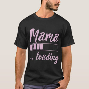 Camiseta Mamãe Carregando Futuro Mãe Nova Mamãe Engraçada
