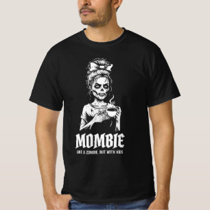 Camiseta Mamãe Como Um Zombie Mas Com Crianças