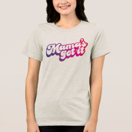 Camiseta Mamãe conseguiu