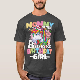 Camiseta Mamãe da aniversariante - Filha de Aniversário do 