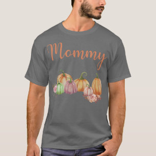 Camiseta Mamãe Da Bomba De Abóbora Primeiro Aniversário