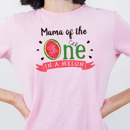 Camiseta Mamãe Da De Um Melão | primeiro aniversario de pai