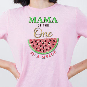 Camiseta Mamãe Da De Um Melão   primeiro aniversario de pai