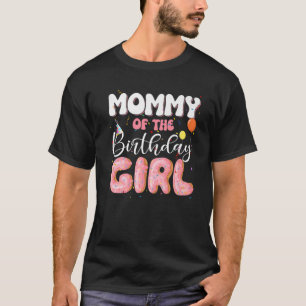 Camiseta Mamãe Da Família De Nozes-De-Aniversário B-Day D