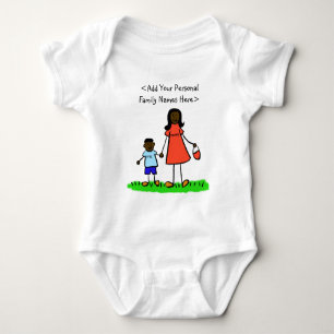 Camiseta Mamãe da Família Personalizada Mãe e Filho e Camis
