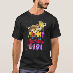 Camiseta Mamãe da Princesa de Aniversário Brid