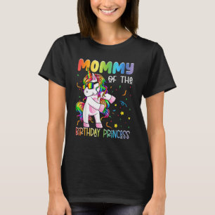 Camiseta Mamãe da Princesa de Aniversário, Uni Flossing