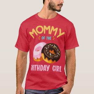Camiseta Mamãe Da Rosquinha De Aniversário Filha Mãe M