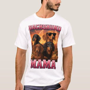 Camiseta Mamãe Dachshund