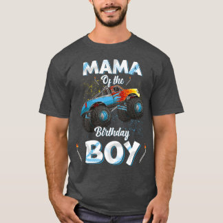Camiseta Mamãe Das Mulheres Do Aniversário Do Monstro