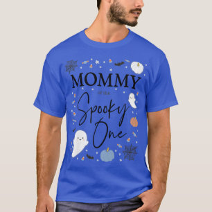 Camiseta Mamãe das mulheres do menino assustador do primeir
